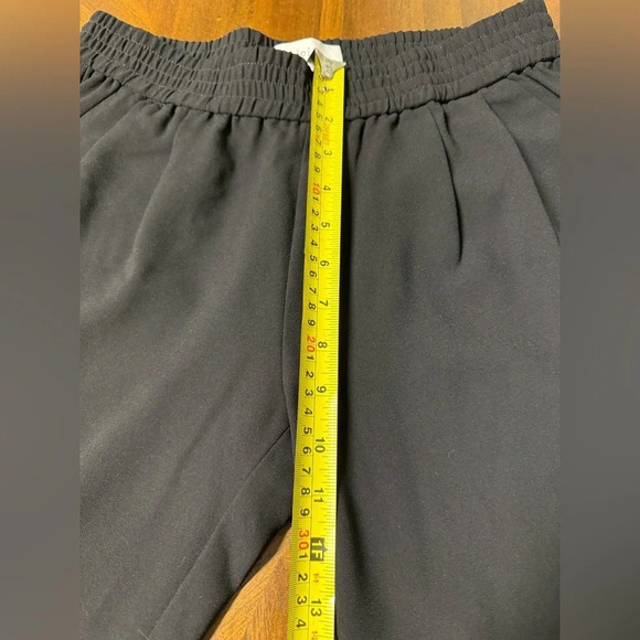 Joie Black Jogger Pants Pleated Front Pockets Comfy Work Everyday Size XS - Picture 5 of 8
